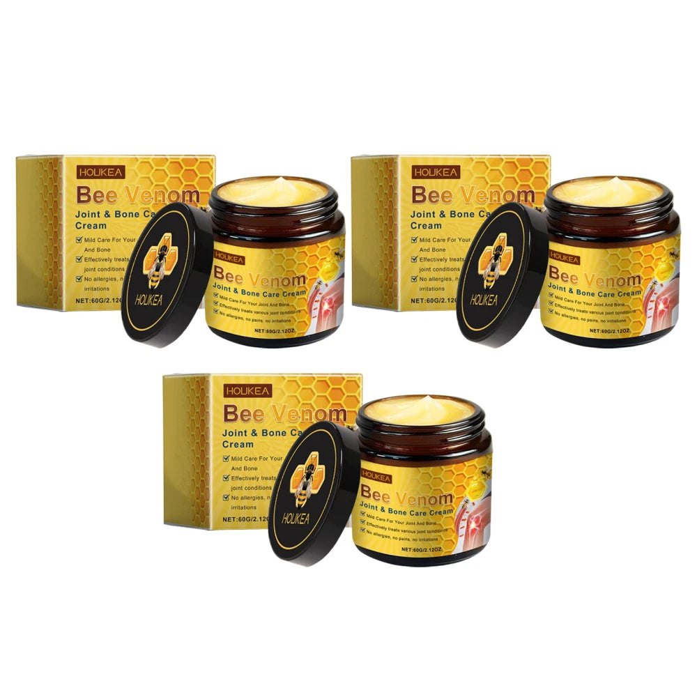 Crema de Veneno de Abeja para Alivio de Dolores Articulares