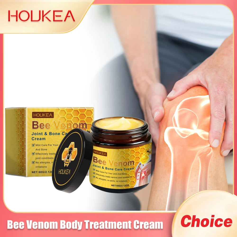 Crema de Veneno de Abeja para Alivio de Dolores Articulares